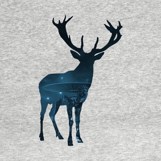 Space Inside deer by styleandlife